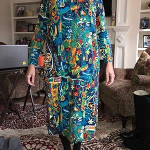 Multicolored Cotton Dress!